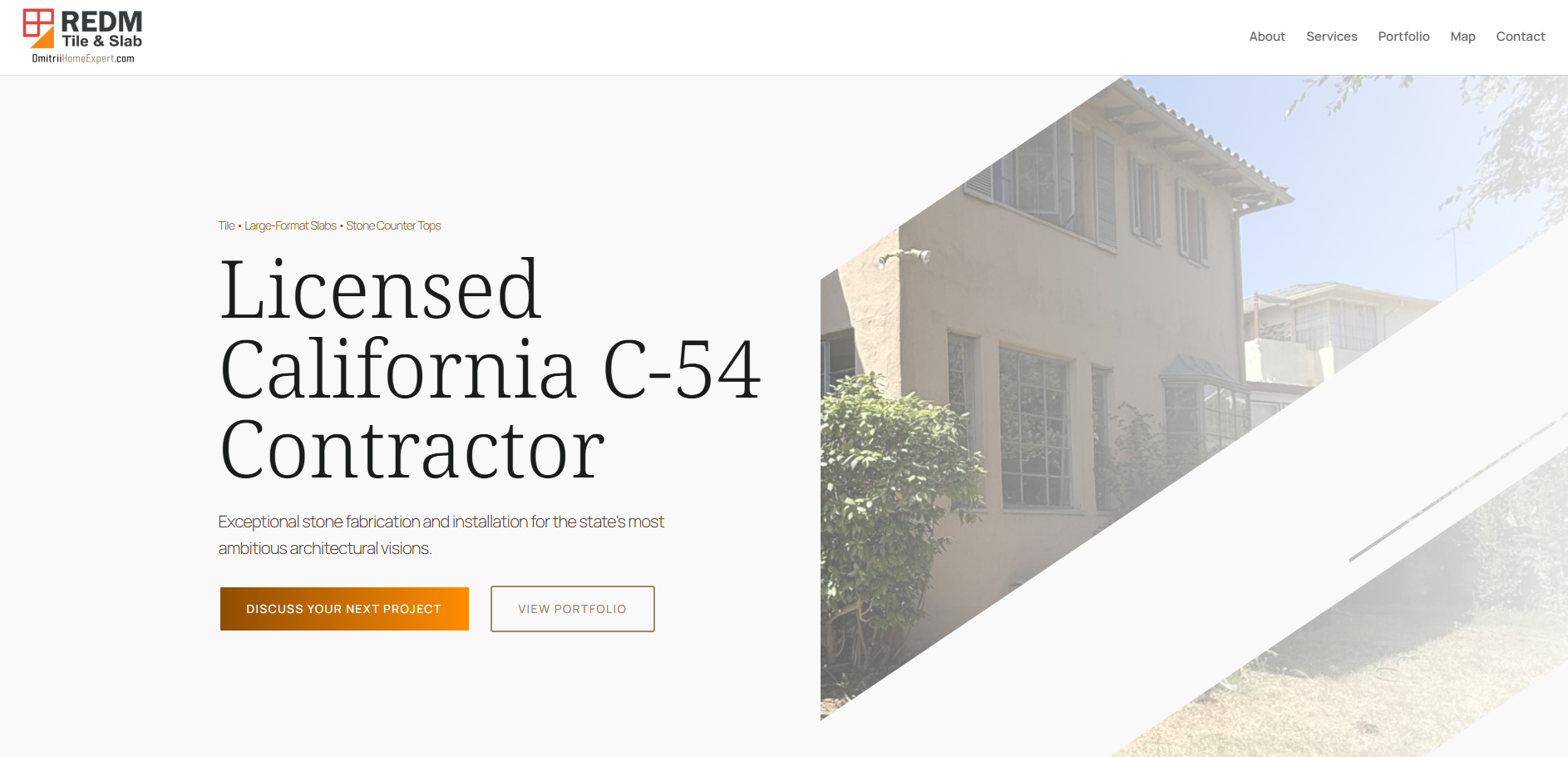 Dmitrii Home Expert website